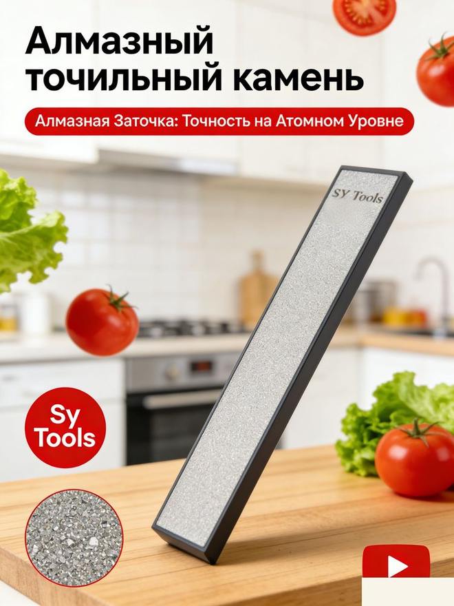 Sy Tools D-500-800-1200-2000 钢背金刚石磨刀石(500/800/1200/2000 目) 缩略图4