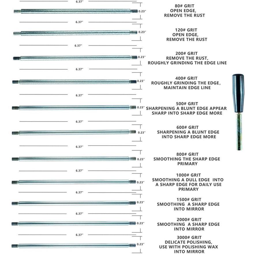 Sy Tools RO-11JIN+SB*1 磨刀研磨棒 缩略图2