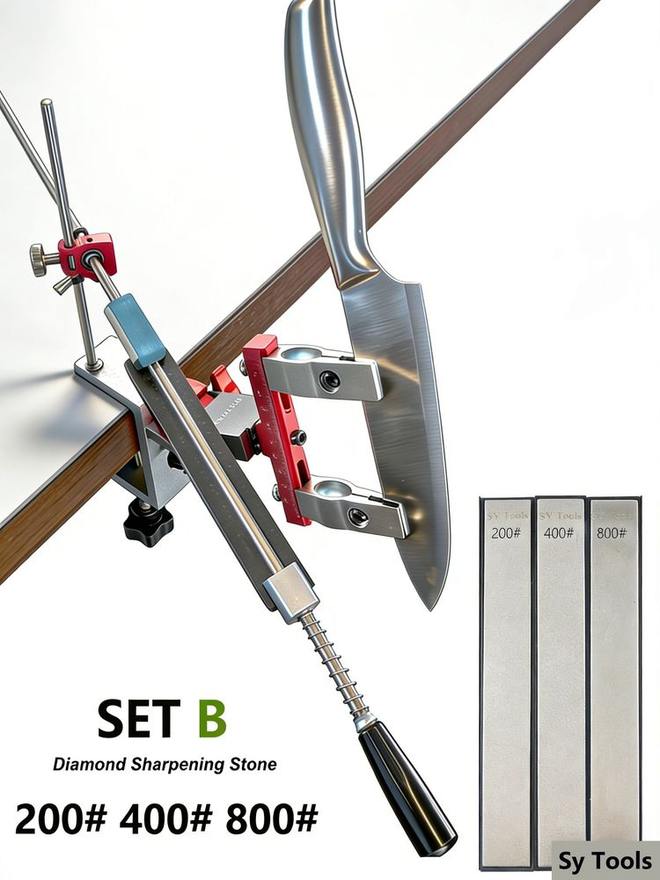 Sy Tools S07+D200-400-800 定角磨刀系统(200/400/800 目) 缩略图2