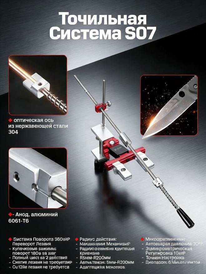 Sy Tools S07+D200-400-800 定角磨刀系统(200/400/800 目) 缩略图4