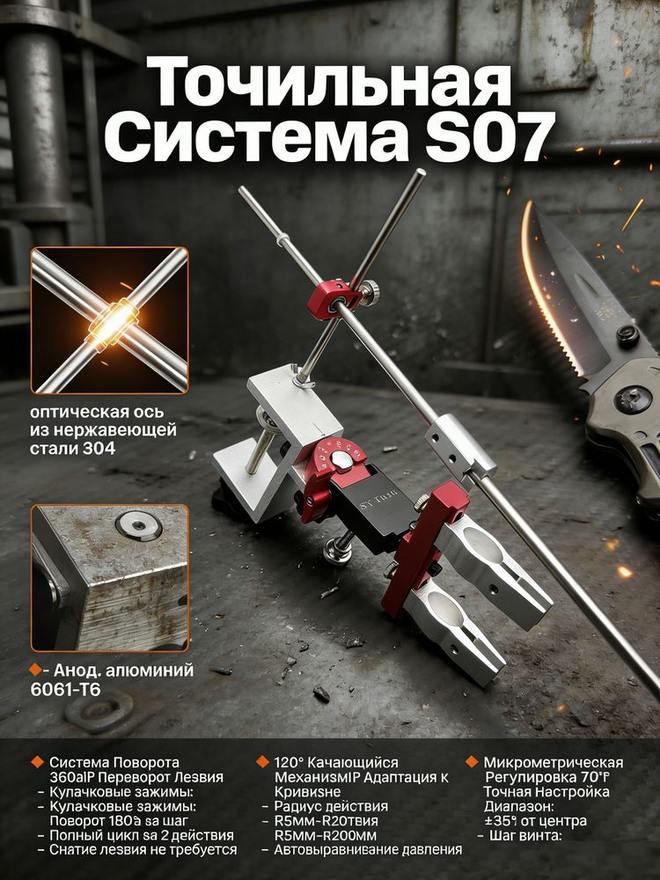 Sy Tools S07+D200-400-800 定角磨刀系统(200/400/800 目) 缩略图5
