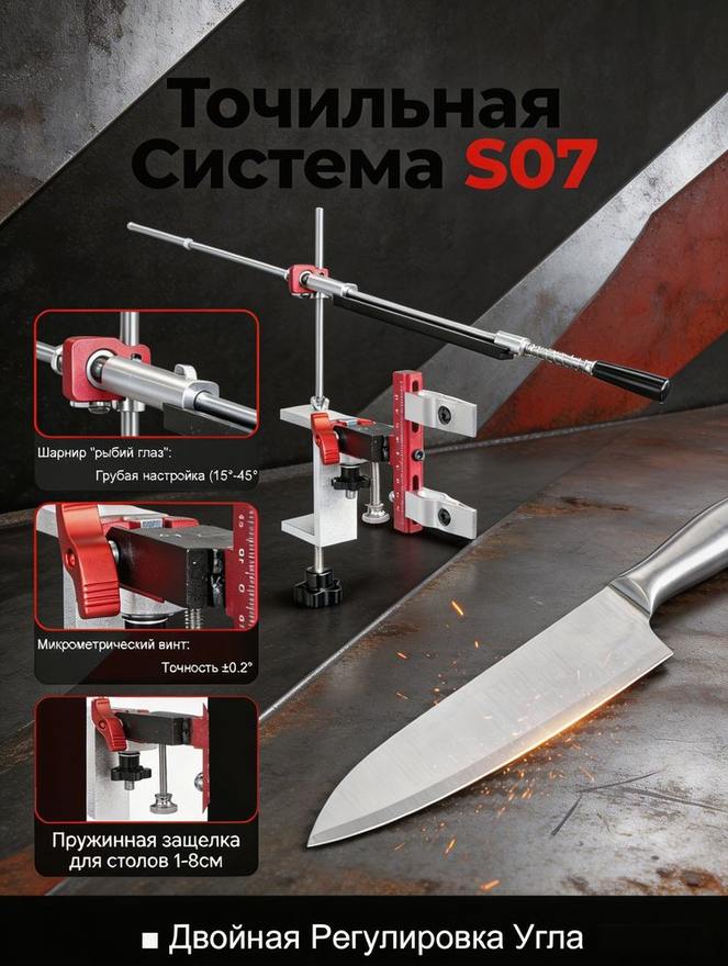 Sy Tools S07+D500-1000-2000 定角磨刀系统（500/1000/2000 目） 缩略图4