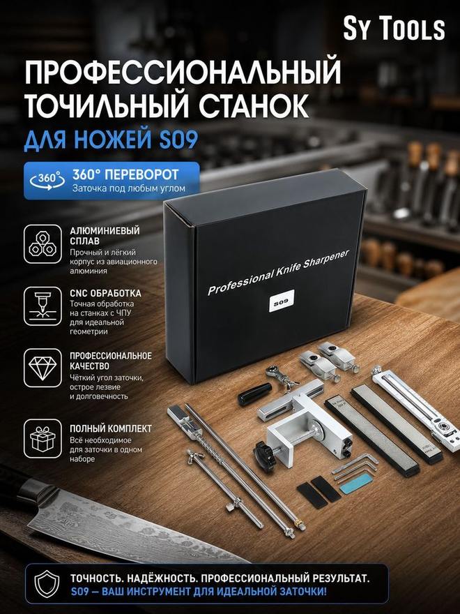 Sy Tools S09+D800-1000-1500-2000-2500-3000 定角磨刀系统（800/1000/1500/2000/2500/3000 目） 缩略图4