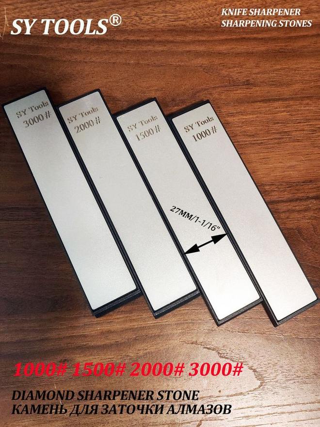 Sy Tools TTD-1000-1500-2000-3000 窄幅金刚石磨刀条(1000/1500/2000/3000 目) 缩略图1