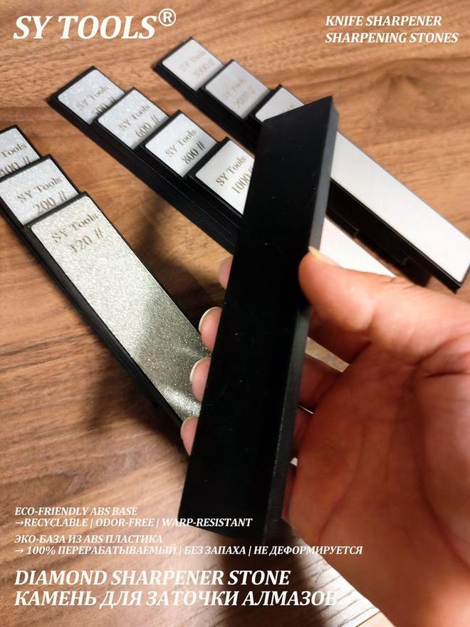 Sy Tools TTD-1000-1500-2000-3000 窄幅金刚石磨刀条(1000/1500/2000/3000 目) 缩略图3