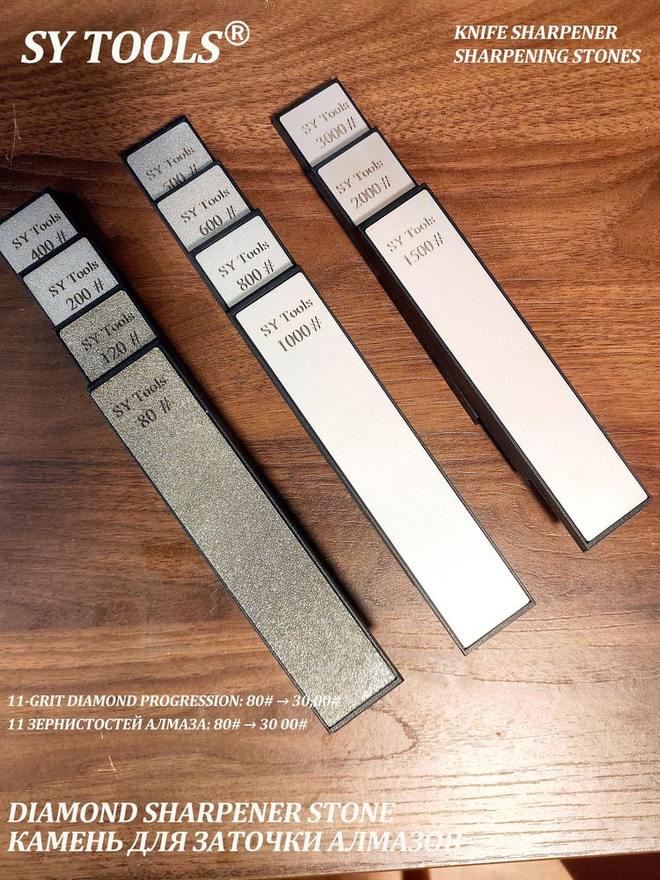 Sy Tools TTD-1000-1500-2000-3000 窄幅金刚石磨刀条(1000/1500/2000/3000 目) 缩略图6
