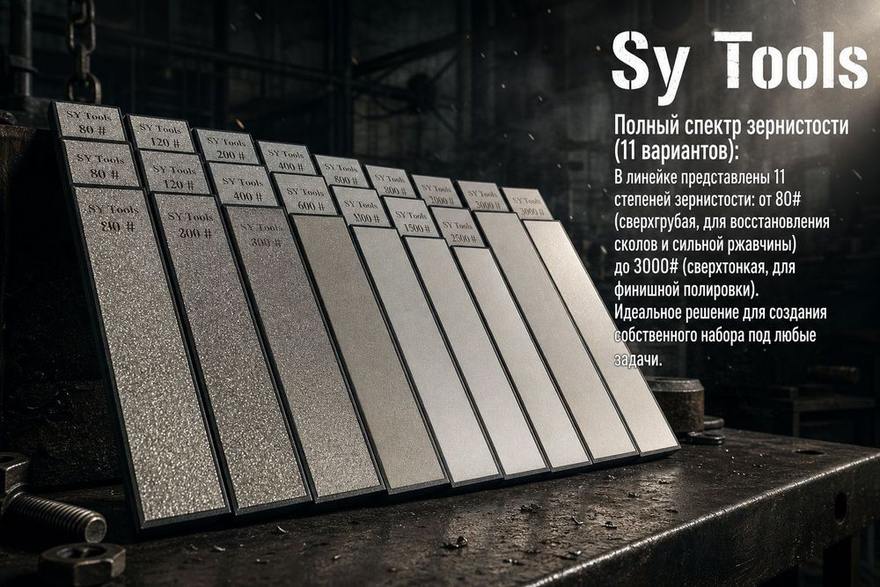 Sy Tools TTD-1500 窄幅金刚石磨刀条（1500 目） 缩略图3