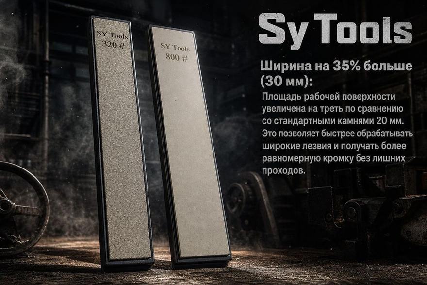 Sy Tools TTD-500 窄幅金刚石磨刀条（500 目） 缩略图4